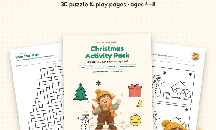 Christmas Activity Pack product preview