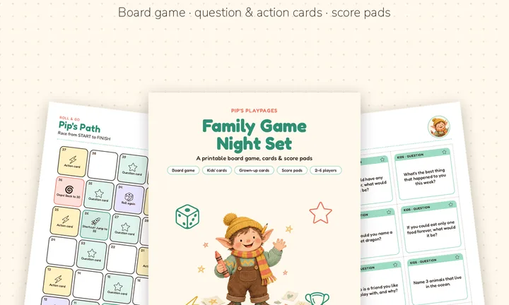 Family Game Night Set product preview